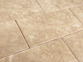 Mediterranean Durango Sand 3x6 Ceramic Subway Wall Tile for Kitchen Backsplash, Bathroom Wall ( Box of 10 Sqft)